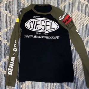 Diesel race long sleeve t shirt